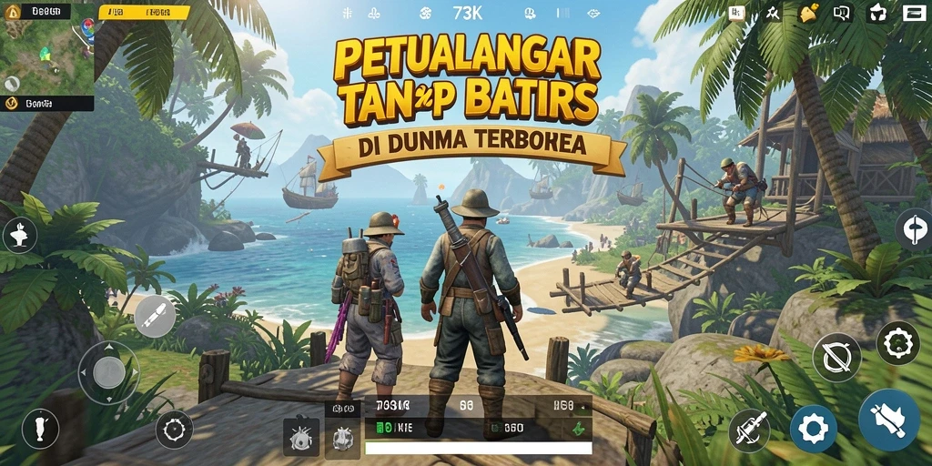 Gameplay Open World 73K yang menarik dan penuh petualangan.