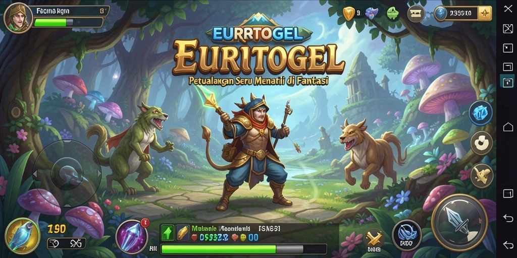 Tampilan gameplay EUROTOGEL yang mendebarkan dan penuh tantangan.