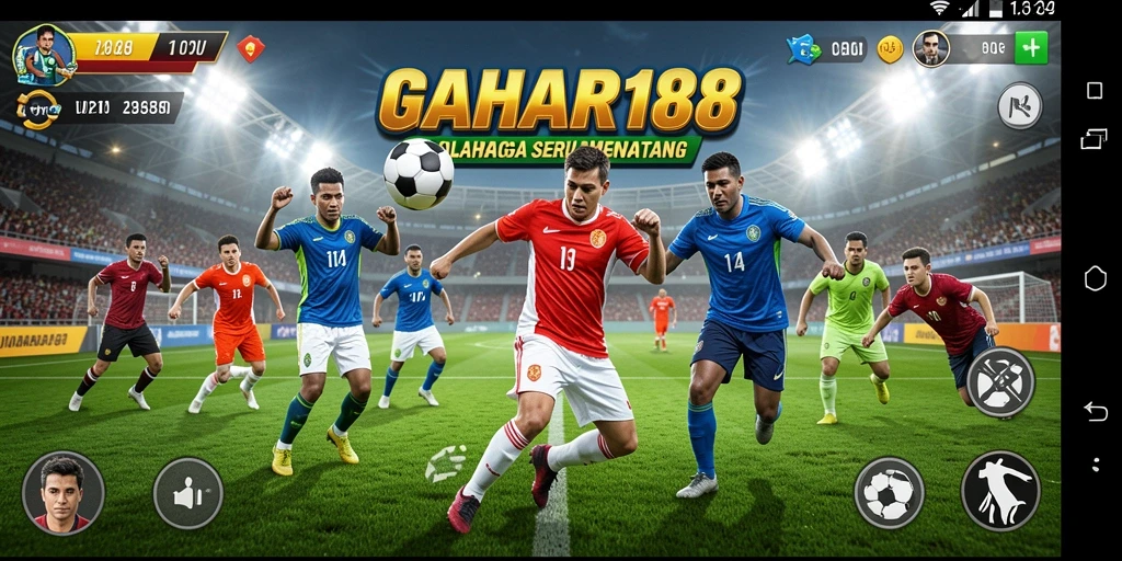 Tampilan gameplay GAHAR188 yang seru dan menarik.