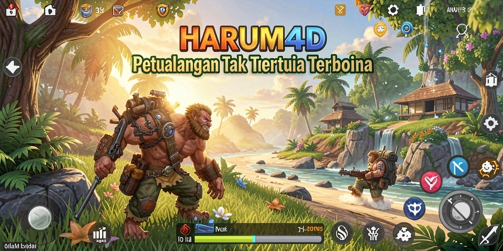 Gameplay Open World yang menakjubkan di HARUM4D.