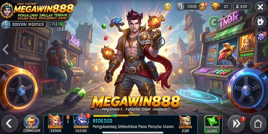 Tangkapan layar dari <strong>MEGAWIN888</strong> menunjukkan gameplay simulasi yang menarik dan interaktif.