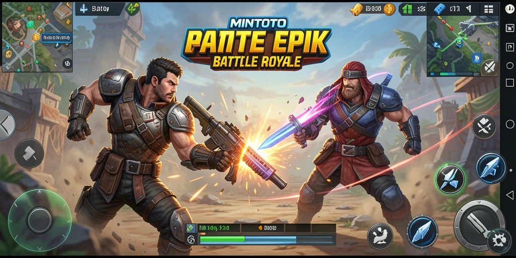 Gameplay mendebarkan saat bertarung di MINTOTO, pertempuran seru!