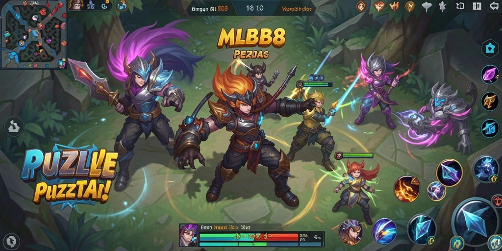 Cuplikan gameplay <strong>MLBB8</strong> yang seru dan menantang.