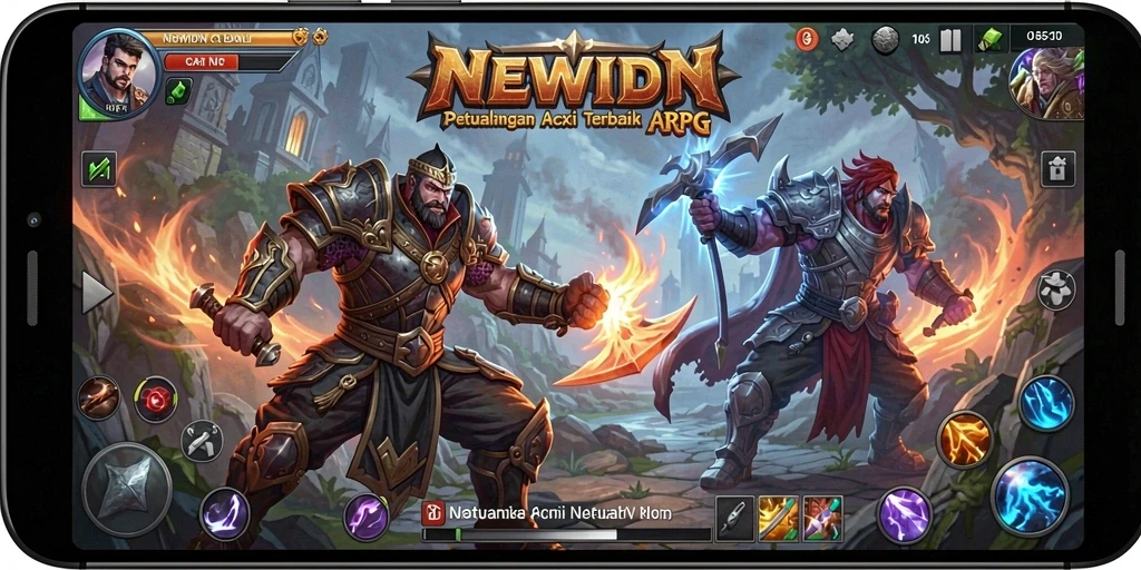 Menampilkan gameplay ARPG yang seru dan menantang.