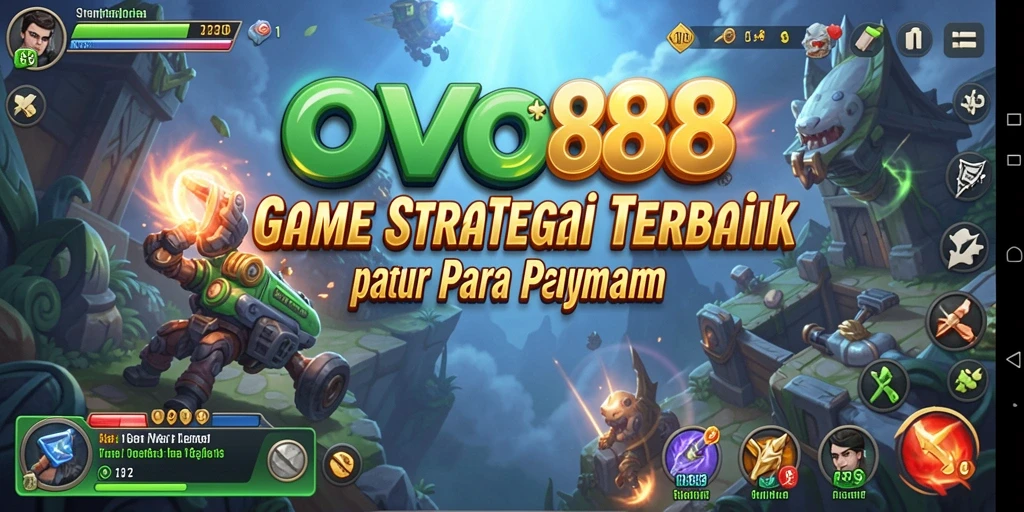 Screenshot gameplay OVO88 menampilkan aksi strategi yang mendebarkan.