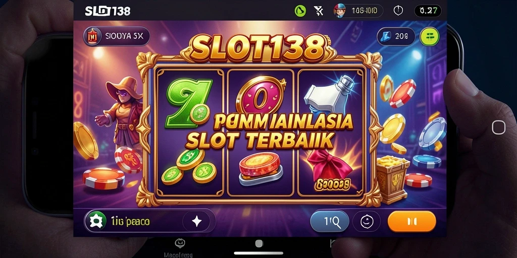 Tampilan menarik dari gameplay SLOT138 yang penuh warna dan seru.
