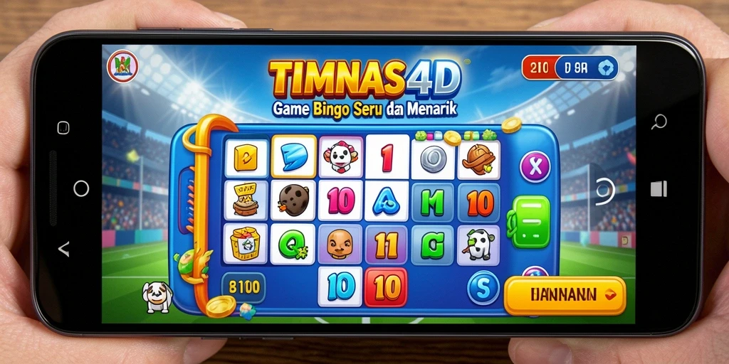 Tampilan gameplay menarik dari TIMNAS4D saat bermain Bingo.