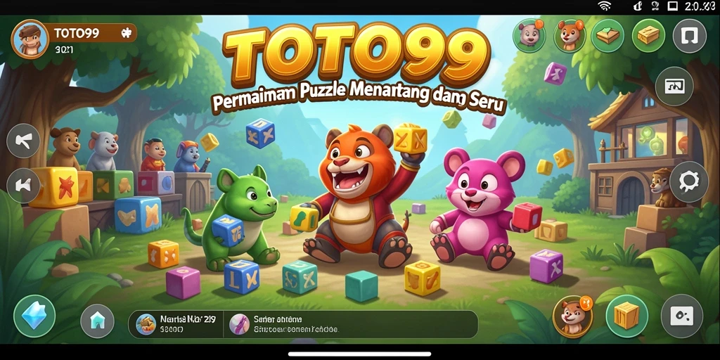 Gameplay TOTO99 menunjukkan tantangan puzzle yang menarik.